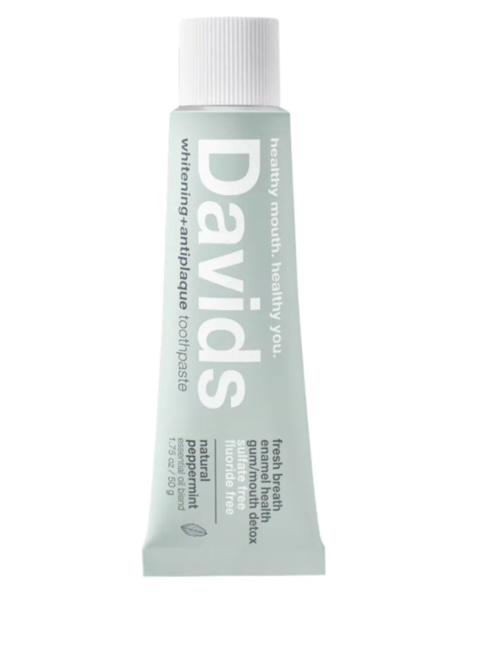 NWT Davids Hydroxi Whitening + Enamel Health Toothpaste